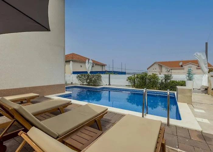 Ines With Pool By The Trogir